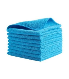 Rubbermaid FG1820583 Microfiber - HYGEN R-40 Cloth 16x16" - Blue [24/pk], Price Per PK - FG1820583 -  - [unit price]