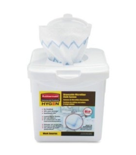 Rubbermaid FG1822350 Final Sale: Disposable Microfiber Kit (1pail/240 cloth), Price Per CS - FG1822350 -  - [unit price]