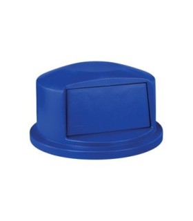 Rubbermaid FG1829398 SOP: Dome Top - Resin Fits Brute 32G - Blue [2637], Price Per EA - FG1829398 -  - [unit price]