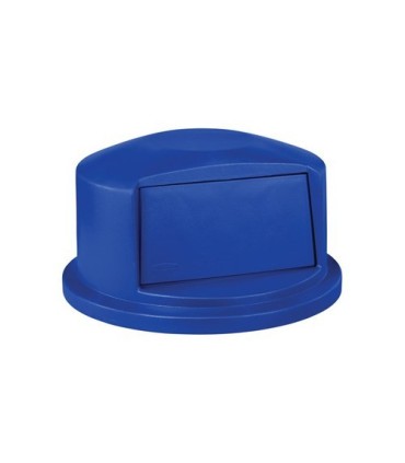 Rubbermaid FG1829398 SOP: Dome Top - Resin Fits Brute 32G - Blue [2637], Price Per EA - FG1829398 -  - [unit price]
