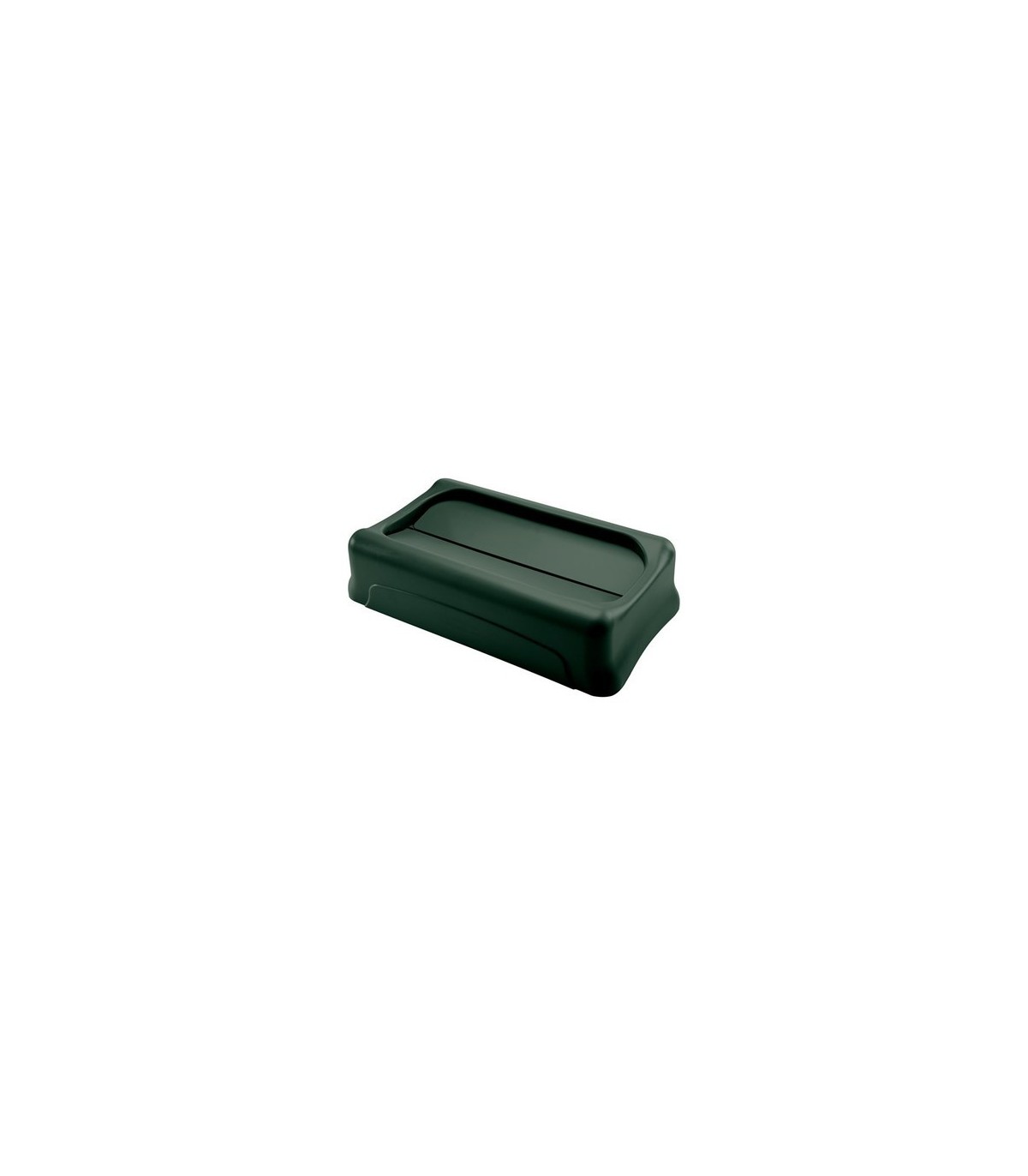 Rubbermaid FG1829400 SOP: Slim Jim - Swing Lid - Green [2673], Price Per EA - FG1829400 -  - [unit price]
