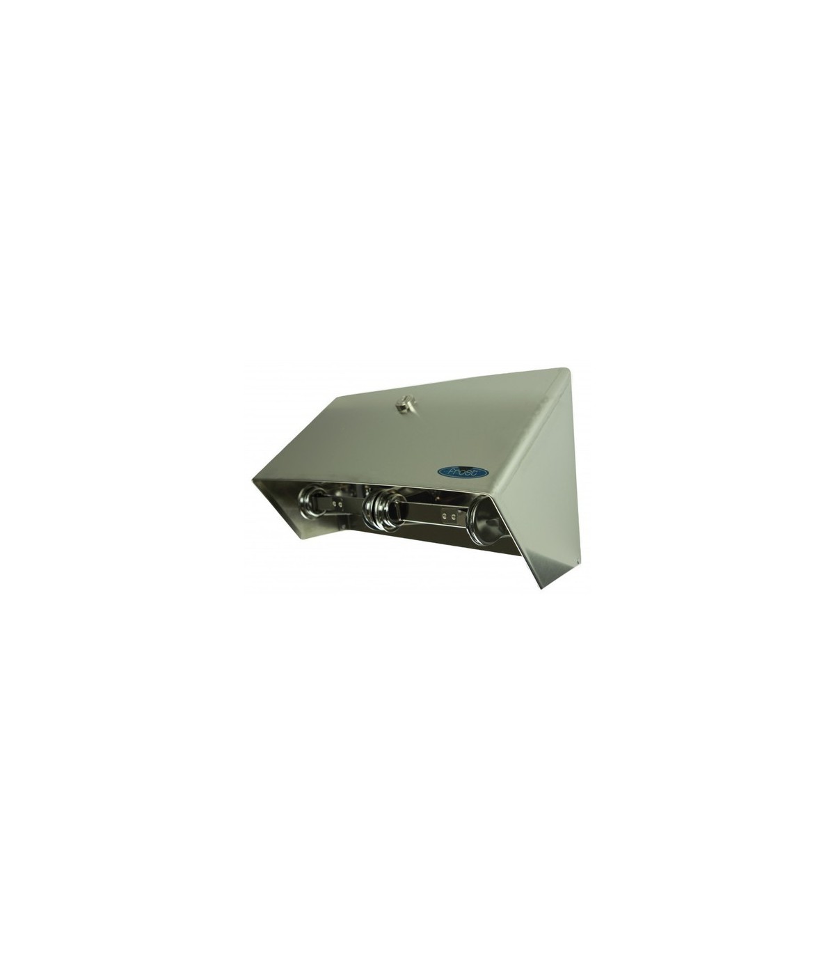 FROST 158-S Toilet Tissue Roll Double Dispenser - SST - 158-S -  - [unit price]