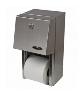FROST 165 Toilet Tissue Dispenser - Surf Mount Double Roll-SST - 165 -  - [unit price]