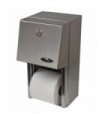 FROST 165 Toilet Tissue Dispenser - Surf Mount Double Roll-SST
