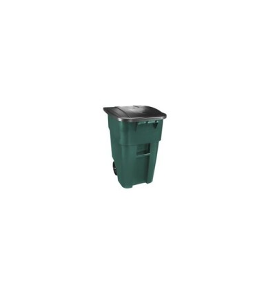 Rubbermaid FG1829411 SOP: Brute Rollout Container - 50G - Green[9W27], Price Per EA - FG1829411 -  - [unit price]