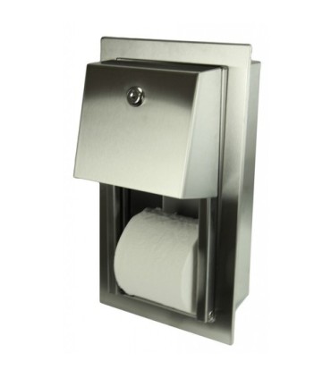 FROST 165-R Toilet Tissue Dispenser - Recessed Double Roll - SST - 165-R -  - [unit price]