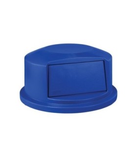 Rubbermaid FG1834840 SOP: Dome Top - Resin Fits Brute 44G - Blue[2647], Price Per EA - FG1834840 -  - [unit price]
