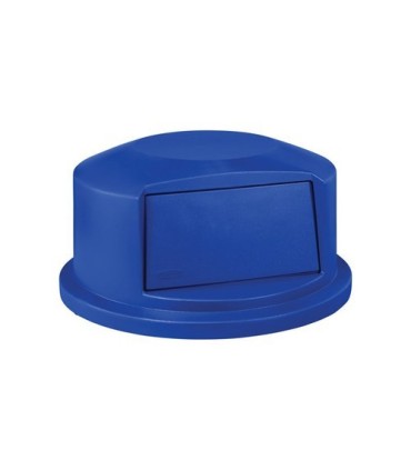 Rubbermaid FG1834840 SOP: Dome Top - Resin Fits Brute 44G - Blue[2647], Price Per EA - FG1834840 -  - [unit price]