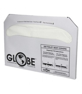 FROST 1992500 Toilet Seat Cover - Refill 1/2 Fold [250/pk/10pk/cs] - 1992500 -  - [unit price]