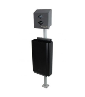 FROST 2013 Pet Waste Complete - Dispenser/Pedestal/Bags - Black - 2013 -  - [unit price]
