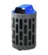 FROST 2020-BLUE SALE: Waste Receptacle - Outdoor Stingray 42G - Grey/Blue - 2020-BLUE -  - [unit price]