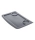 Rubbermaid FG1837785 OBS: HK Cart - Lid Fits Over Bag Area For HK Carts - Black, Price Per EA - FG1837785 -  - [unit price]