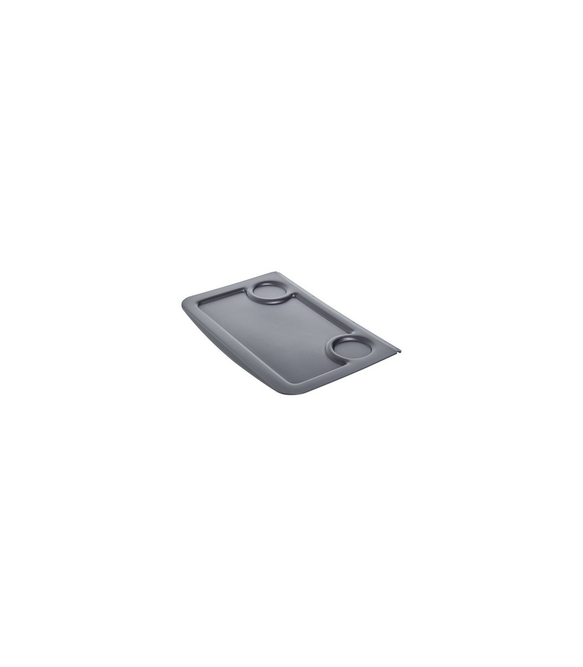 Rubbermaid FG1837785 OBS: HK Cart - Lid Fits Over Bag Area For HK Carts - Black, Price Per EA - FG1837785 -  - [unit price]