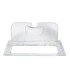 Rubbermaid FG1842435 Final Sale: Flip Lid Notched 1/3 Size Cold Pan - Clear, Price Per EA - FG1842435 -  - [unit price]