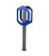 FROST 2070-BLUE Bike Rack - 2 Bike Stop - Grey/Blue - 2070-BLUE -  - [unit price]