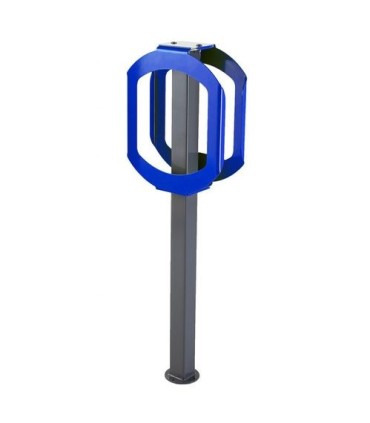 FROST 2070-BLUE Bike Rack - 2 Bike Stop - Grey/Blue - 2070-BLUE -  - [unit price]