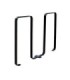FROST 2080-BLACK Bike Rack - Linquini 5 Bike Stop - Black - 2080-BLACK -  - [unit price]