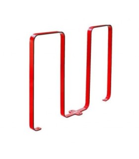 FROST 2080-RED Bike Rack - Linquini 5 Bike Stop - Red - 2080-RED -  - [unit price]