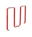 FROST 2080-RED Bike Rack - Linquini 5 Bike Stop - Red