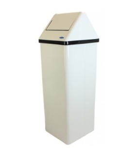 FROST 300-NL Waste Receptacle 28G - 14x14x42" - White - 300-NL -  - [unit price]