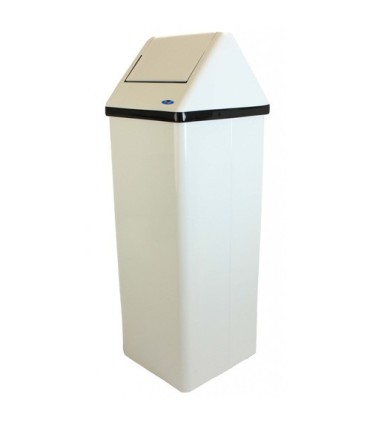 FROST 300-NL Waste Receptacle 28G - 14x14x42" - White - 300-NL -  - [unit price]
