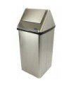 FROST 301NLS Waste Receptacle 21G - 14x14x35" - SST