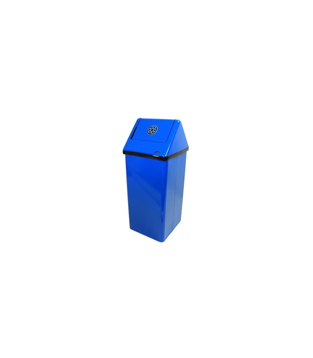 FROST 301R-NL Waste Receptacle 21G - Recycling 14x14x35" - Blue - 301R-NL -  - [unit price]