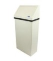 FROST 303-NL Waste Receptacle 13G - Wall - 16x7.5x33" - White