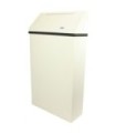 FROST 304-NL Waste Receptacle 17G - Wall - Jumbo 21x8x38" - White