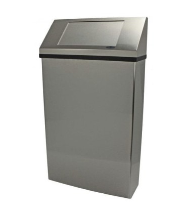 FROST 304-NLS Waste Receptacle 17G - Wall - Jumbo 21x8x38" - SST - 304-NLS -  - [unit price]