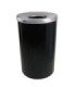FROST 310-B Waste Container 33G - Round Lobby 18x30" - Black/SST - 310-B -  - [unit price]