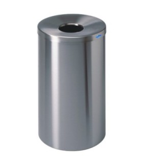 FROST 310-J Waste Container 54G - Round Lobby Jumbo 22x36" - SST - 310-J -  - [unit price]