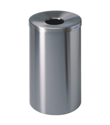 FROST 310-J Waste Container 54G - Round Lobby Jumbo 22x36" - SST - 310-J -  - [unit price]