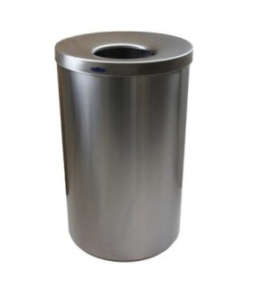 FROST 310-S Waste Container 33G - Round Lobby 18x30" - SST - 310-S -  - [unit price]