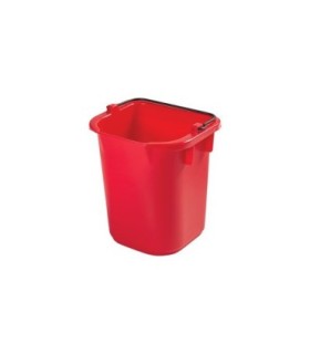 Rubbermaid FG1857375 SOP: Sanitizing Pails 5qt - Red, Price Per EA - FG1857375 -  - [unit price]