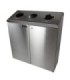 FROST 316S Waste Container - Recycle Station 3 Stream 17G(x3)-SST - 316S -  - [unit price]