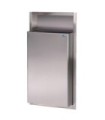 FROST 330 Waste Container 11G - Wall Recess 7.5x15x24"- SST