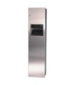 FROST 400-50A Towel/Waste Combo 10G - Recessed/Control Roll- SST