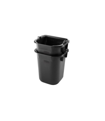 Rubbermaid FG1857378 SOP: Sanitizing Pails 5qt - Black, Price Per EA - FG1857378 -  - [unit price]