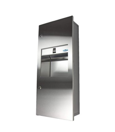 FROST 415-14-A Towel/Waste Combo 2.5G-Recessed 4"/Universal Towel-SST - 415-14-A -  - [unit price]