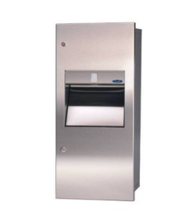 FROST 415A Towel/Waste Combo 2.5G - Recessed/Universal Towel- SST - 415A -  - [unit price]