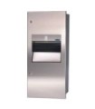 FROST 415A Towel/Waste Combo 2.5G - Recessed/Universal Towel- SST
