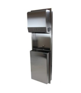 FROST 422-60C Towel/Waste Combo 11G - Surface Mount/No Touch- SST - 422-60C -  - [unit price]