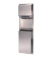FROST 422-70A Towel/Waste Combo 11G - Recessed 4"/No Touch- SST