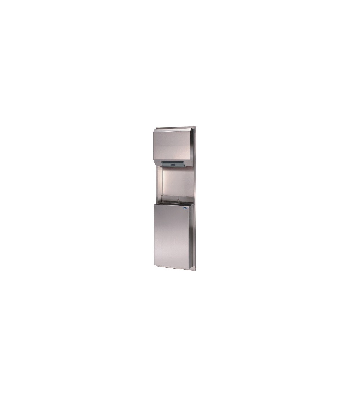 FROST 422-70A Towel/Waste Combo 11G - Recessed 4"/No Touch- SST - 422-70A -  - [unit price]