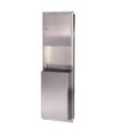 FROST 422A Towel/WasteCombo 11G - Recessed 4"/Multifold- SST