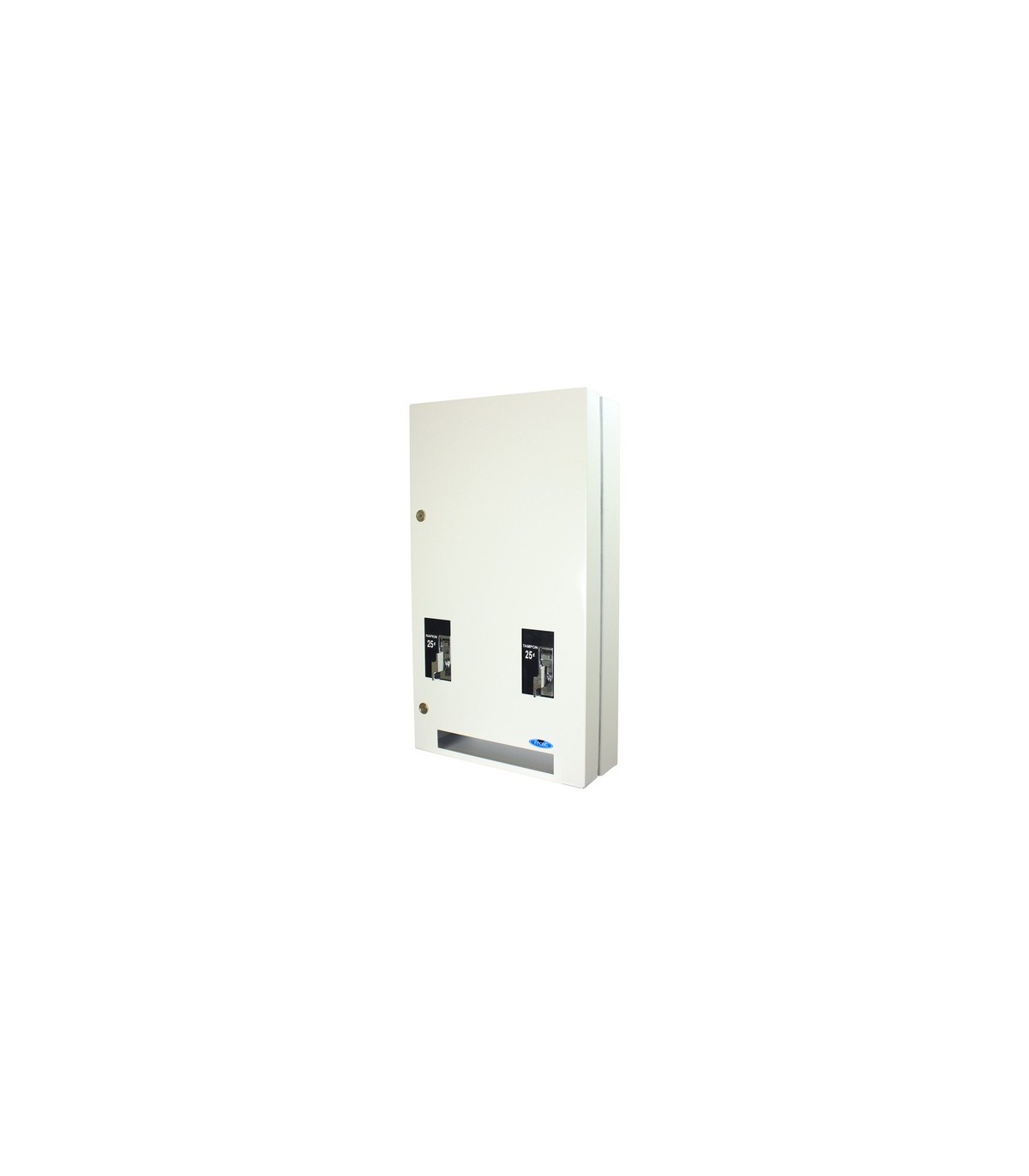 FROST 608-1-050 Vending Dispenser - Napkin/Tampon Combo -$0.50ct-White - 608-1-050 -  - [unit price]