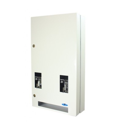 FROST 608-1-FREE Vending Dispenser - Napkin/Tampon Combo -Free- White - 608-1-FREE -  - [unit price]