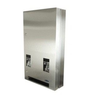 FROST 608-3-025 Vending Dispenser - Napkin/Tampon - $0.25ct - SST - 608-3-025 -  - [unit price]