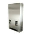 FROST 608-3-025 Vending Dispenser - Napkin/Tampon - $0.25ct - SST